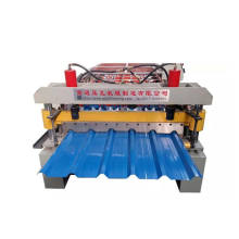 China Forward Trapezoid Color Steel Roofing Sheet Roll Forming Machine